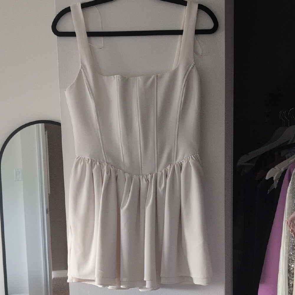 Zara Cream Tank Top